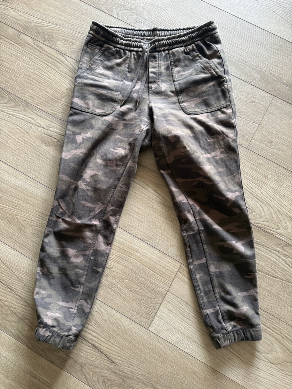 Athleta Women's Camo Jogger Track Pants - Green/Brown